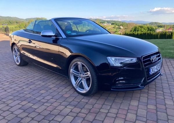 Audi A5 cena 65000 przebieg: 131432, rok produkcji 2013 z Konstantynów Łódzki małe 137